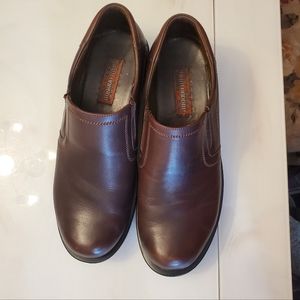 Natural leather shoes for men, size 41 EU, 8 US